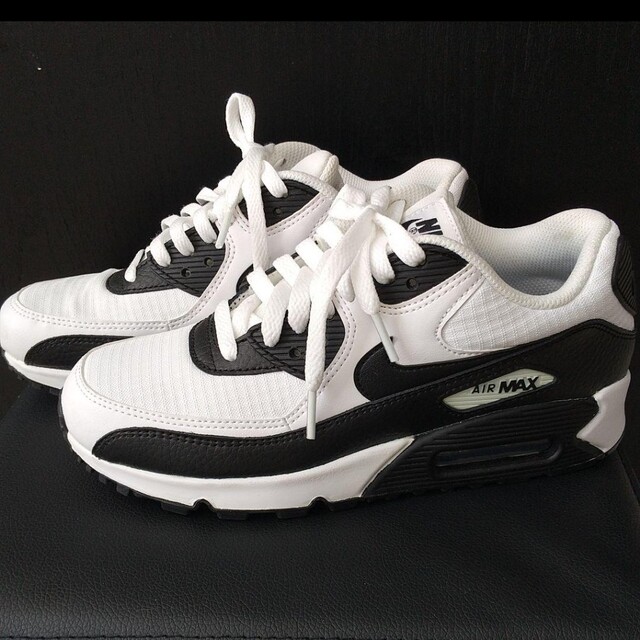 NIKE AIRMAX90  24㎝ ホワイト ブラック