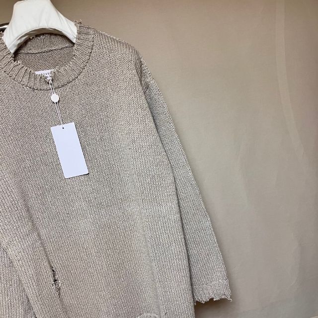 Maison Martin Margiela - 新品 M マルジェラ 22ss デストロイドニット