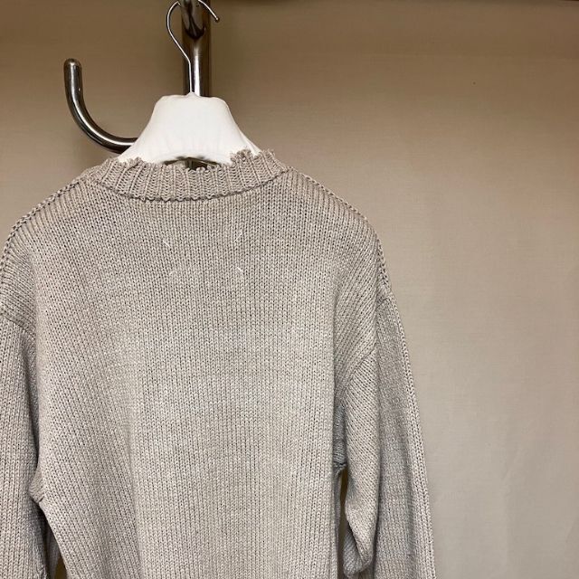 Maison Martin Margiela - 新品 M マルジェラ 22ss デストロイドニット