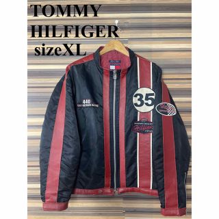 トミーヒルフィガー(TOMMY HILFIGER)の【TOMMY HILFIGER】トミーヒルフィガー（XL）ライダース大きいサイズ(ライダースジャケット)