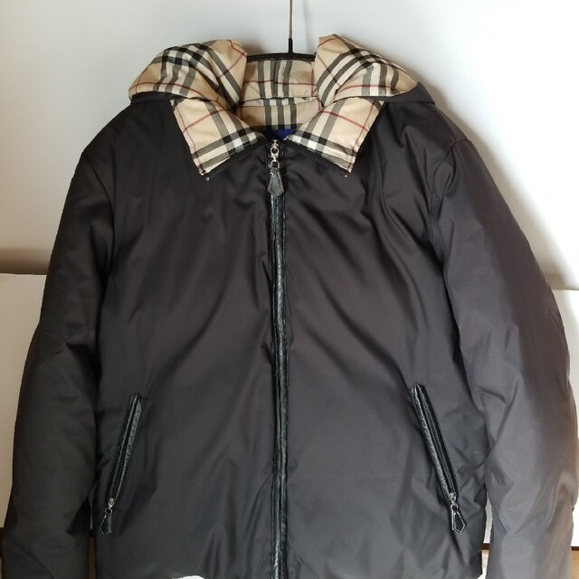 BURBERRY BLUE LABEL ノバチェック ダウンジャケット 38