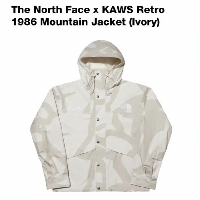 THE NORTH FACE(ザノースフェイス)のNORTH FACE KAWS 1986 MOUNTAIN JACKET M メンズのジャケット/アウター(マウンテンパーカー)の商品写真