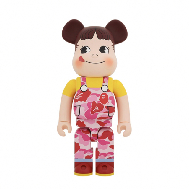 BE＠RBRICK  BAPE® × ペコちゃん 1000%（ピンク）