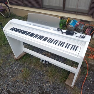 CASIO - 美品☆CASIO PX-130 WE 電子ピアノ Privia 88鍵盤の通販 by 