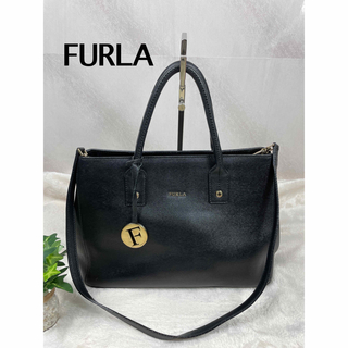 Furla - 【FURULA】フルラ ショルダーバック ハンドバッグ 2way チャーム付き