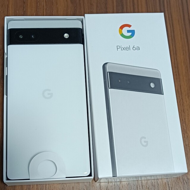 新品 Google Pixel 6a Chalk 128 GB au 本体スマートフォン本体