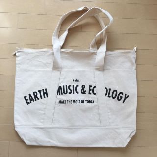 アースミュージックアンドエコロジー(earth music & ecology)の新品☆アースミュージック ビッグトートバッグ(トートバッグ)