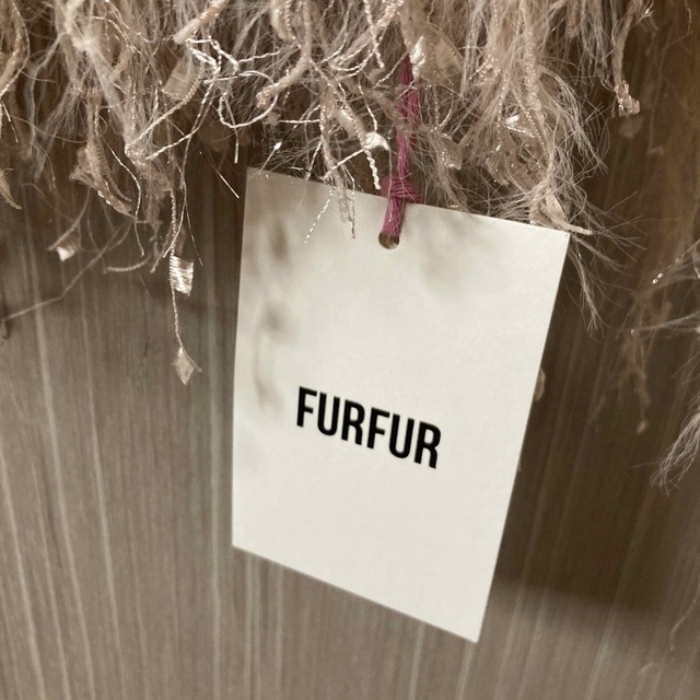 fur fur(ファーファー)のFURFUR ボリューム　ニット　カーディガン レディースのトップス(カーディガン)の商品写真