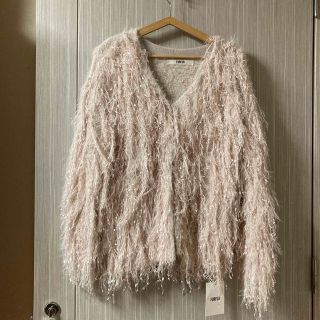 ファーファー(fur fur)のFURFUR ボリューム　ニット　カーディガン(カーディガン)