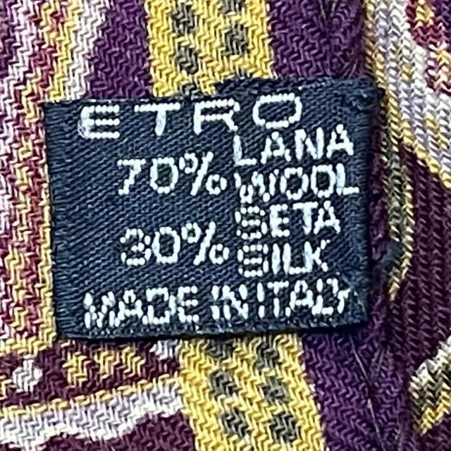 ETRO(エトロ)のETRO(エトロ) スカーフ美品  - レディースのファッション小物(バンダナ/スカーフ)の商品写真