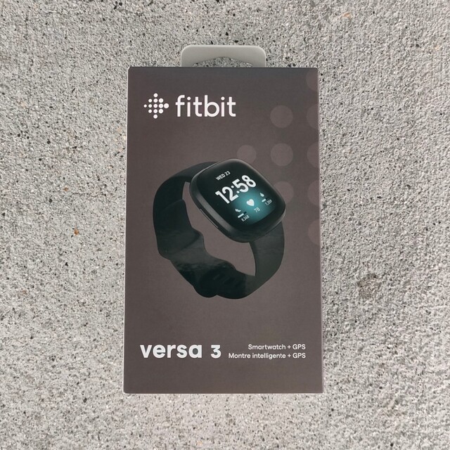 スポーツ/アウトドアfitbit versa 3 新品未開封