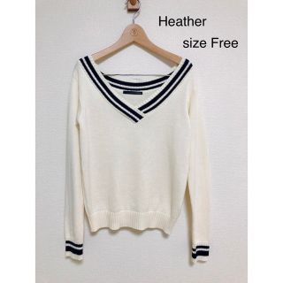 ヘザー(heather)のHeather    ヘザー   トップス　ニット(ニット/セーター)