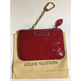 ルイヴィトン(LOUIS VUITTON)のヴィトン★ヴェルニ ポシェットクレ★ピンク★キーケース(キーケース)