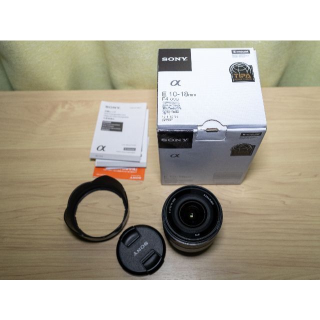 SONY E 10-18mm F4 OSS SEL1018