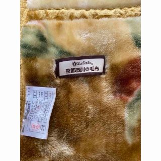 ニシカワ(西川)の西川毛布　中古（美品）シングル(毛布)