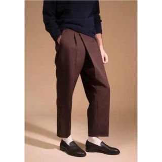 スティーブンアラン(steven alan)のSteven Alan バギーテーパードラップパンツ スラックス(スラックス)