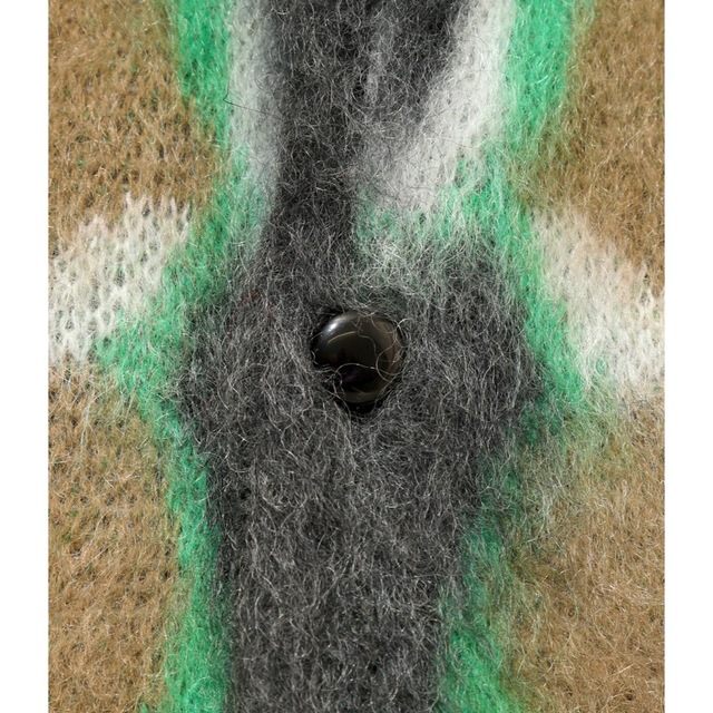 Needles(ニードルス)のxs Mohair Cardigan ニードルズ　hidden コラボ　モヘア メンズのトップス(カーディガン)の商品写真