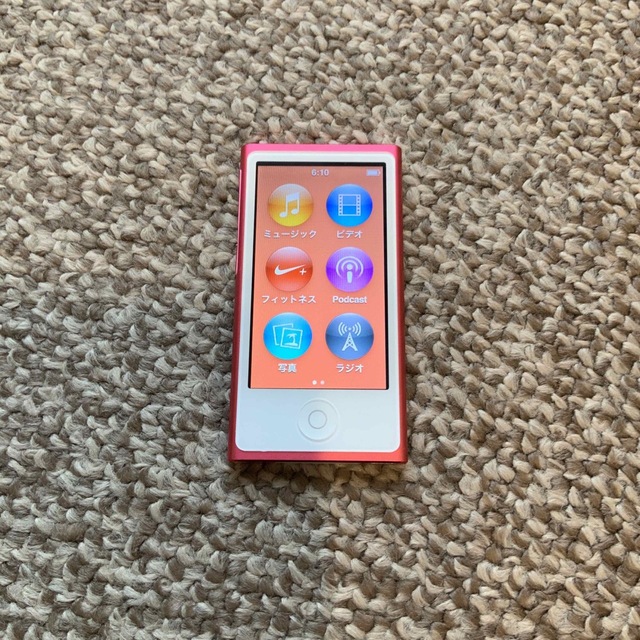 iPod nano 第7世代 本体 ピンク