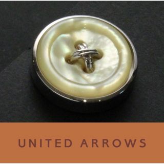 ユナイテッドアローズ(UNITED ARROWS)の7370◆UNITED ARROWS◆ピンズ◆定価5,500円◆白蝶貝ピン◆新品(その他)