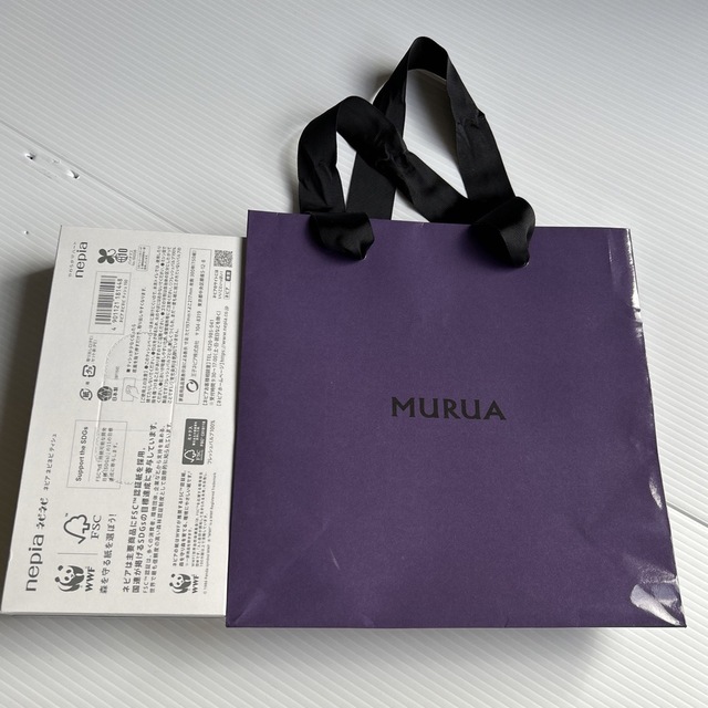 MURUA(ムルーア)のムルーア　ショップ袋　ショッパー レディースのバッグ(ショップ袋)の商品写真