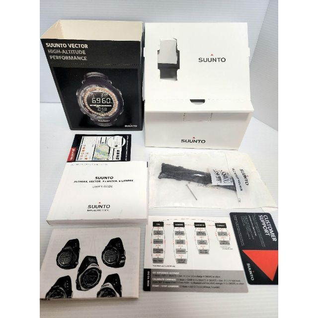 ★新品電池交換済★SUUNTO VECTOR　新品ベルト付属