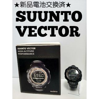 スント(SUUNTO)の★新品電池交換済★SUUNTO VECTOR　新品ベルト付属(腕時計(デジタル))