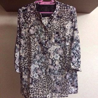 マウジー(moussy)のmoussy 花柄シャツ(シャツ/ブラウス(長袖/七分))