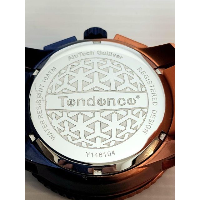 Tendence(テンデンス)の★新品電池交換済★正規品 TENDENCE TY146104 クロノグラフ メンズの時計(腕時計(アナログ))の商品写真