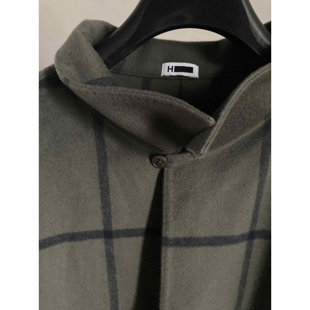 H BEAUTY&YOUTH STOLE CHECK WRAP SHIRT - www.jsl.com.br