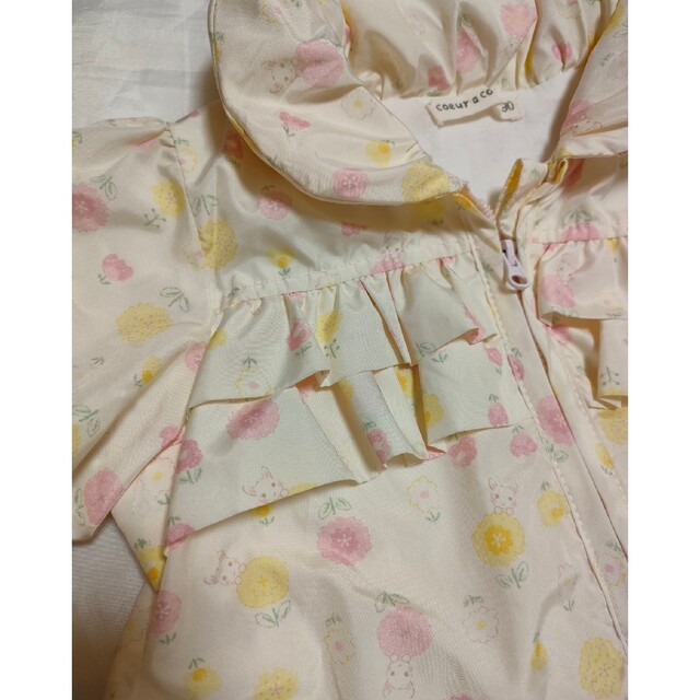 coeur a coeur(クーラクール)のクーラクール☆ジャンパーsize 90センチ キッズ/ベビー/マタニティのキッズ服女の子用(90cm~)(ジャケット/上着)の商品写真