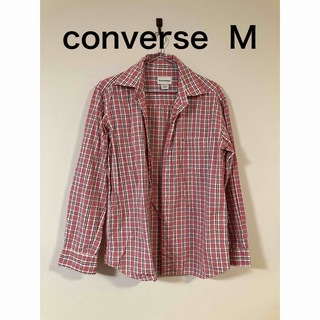 コンバース(CONVERSE)のconverse チェックシャツ 長袖  M(シャツ/ブラウス(長袖/七分))
