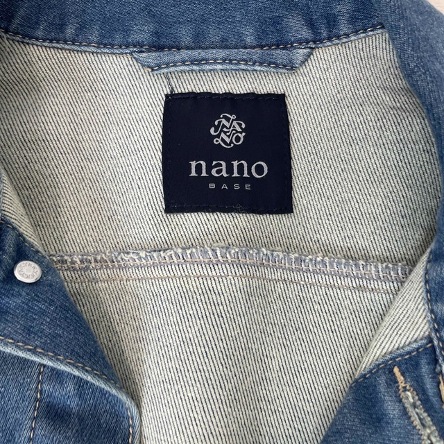 nano・universe(ナノユニバース)の【ナノユニバース】デニムジャケット　M メンズのジャケット/アウター(Gジャン/デニムジャケット)の商品写真