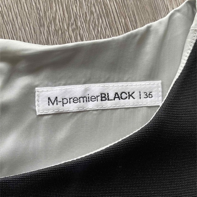 M-premier(エムプルミエ)の《M-premier BLACK》ワンピース レディースのワンピース(ひざ丈ワンピース)の商品写真