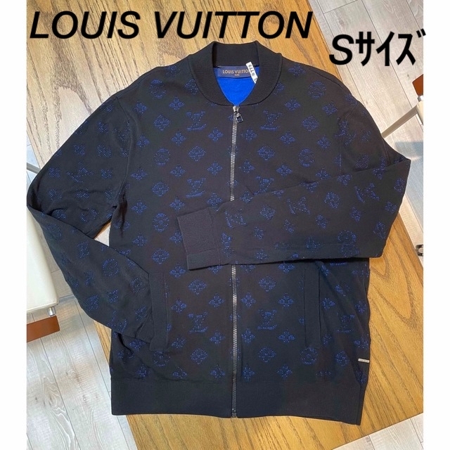 LV ドロップニードルモノグラムボンバージャケット Sサイズ美品