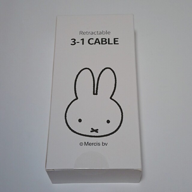 miffy(ミッフィー)の日本未発売🎶ミッフィー × MIPOW🎶3in1 充電ケーブル ブルー スマホ/家電/カメラのスマートフォン/携帯電話(バッテリー/充電器)の商品写真