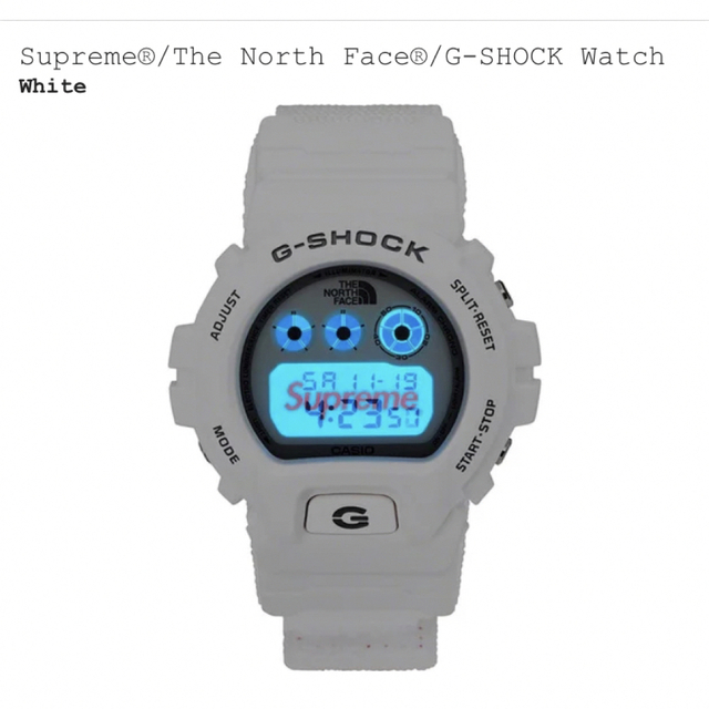 Supreme(シュプリーム)のsupreme the north face G-SHOCK White メンズの時計(腕時計(デジタル))の商品写真