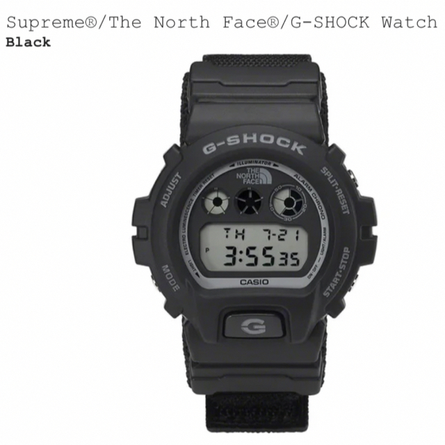 Supreme - TNF G-Shock Watch