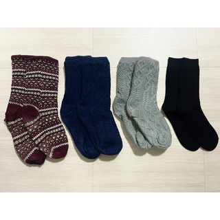 シマムラ(しまむら)の冬用靴下セット(ソックス)