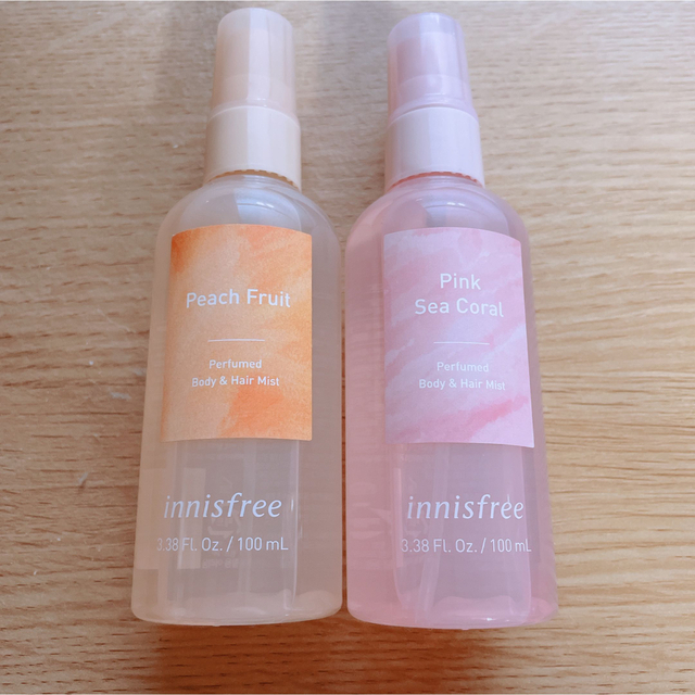 Innisfree(イニスフリー)のイニスフリー パフュームド ボディ&ヘアミスト ピンク シーコーラル コスメ/美容のボディケア(その他)の商品写真