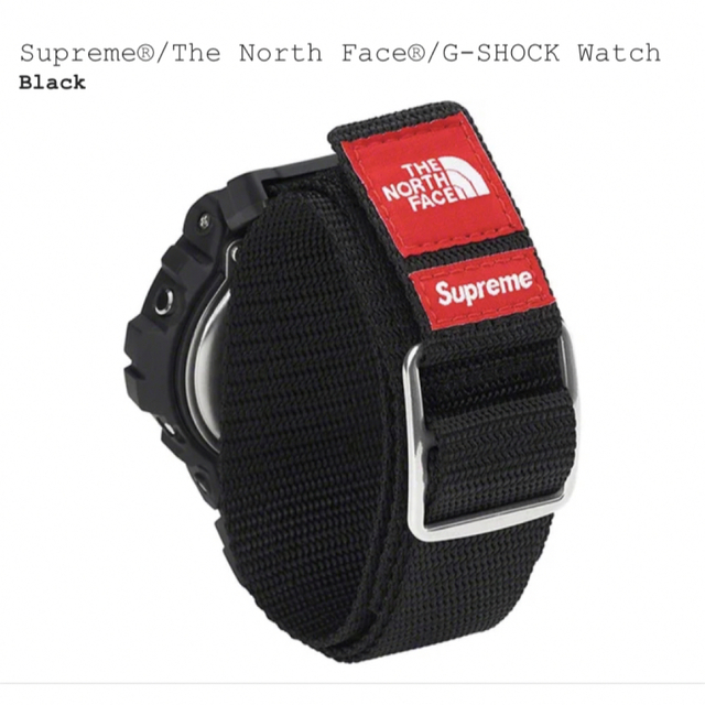 supreme the north face G-SHOCK Black