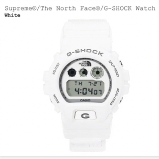 シュプリーム(Supreme)のSupreme The North Face G-SHOCK white(腕時計(デジタル))