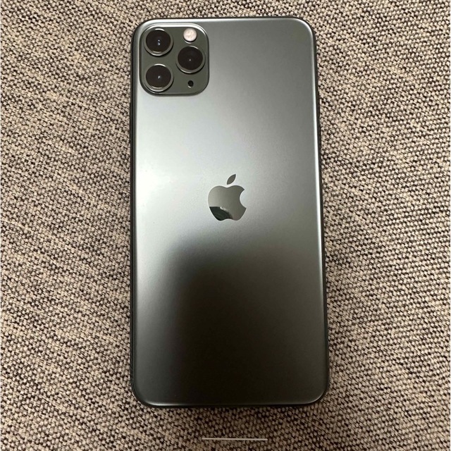 【未使用】iPhone11promax 64GB 本体　ミッドナイトグリーン