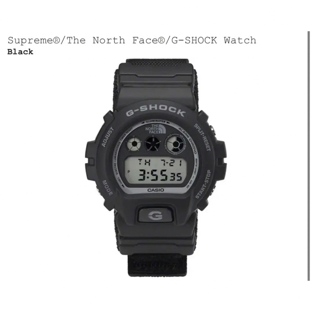 Supreme(シュプリーム)のSupreme / The North Face G-SHOCK Watch メンズの時計(腕時計(デジタル))の商品写真