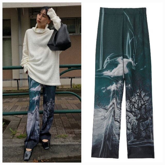 限定価格 AmeriVINTAGE UND WARP PHOTO PRINT PANTS - anticoponte.com