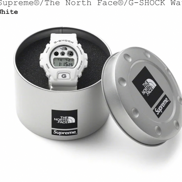 supreme the north face G-SHOCK White