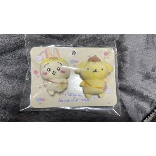 チイカワ(ちいかわ)のちいかわ×ポムポムプリン ペアブローチ(うさぎ)(ぬいぐるみ)