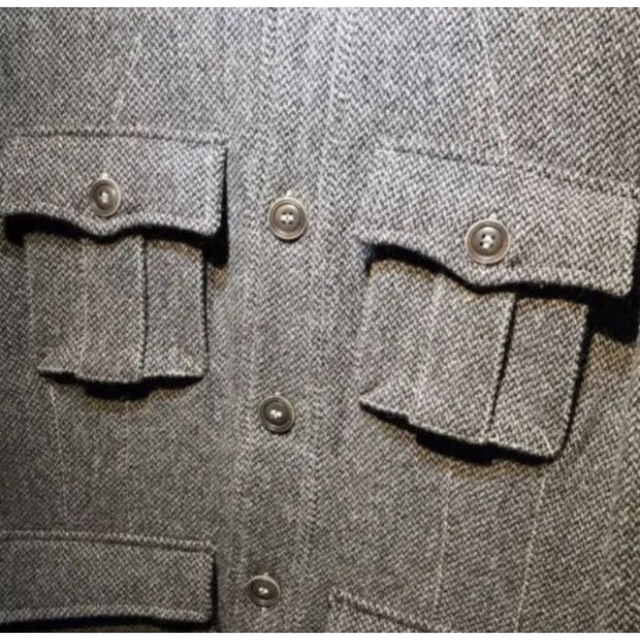 GVCONTE ジーブイコンテ ツイードジャケット size XS メンズのジャケット/アウター(ブルゾン)の商品写真