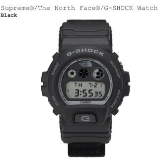 シュプリーム(Supreme)のSupreme The North Face G-SHOCK  Black(腕時計(デジタル))