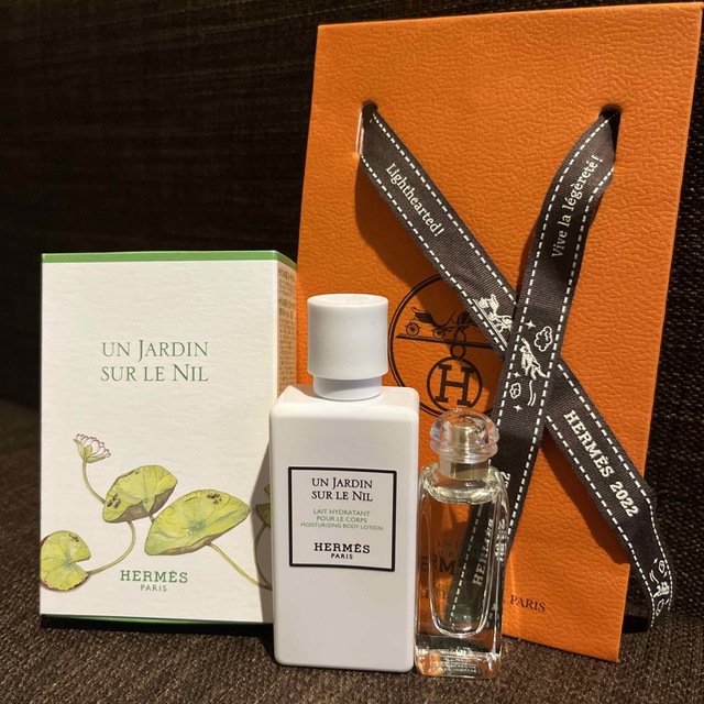 Hermes(エルメス)の【HERMES】新品ボディローション　ナイルの庭 コスメ/美容のボディケア(ボディローション/ミルク)の商品写真