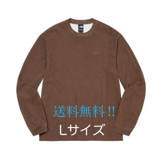 シュプリーム(Supreme)のシュプリーム  ノースフェイス　ピグメントプリンテッドL/Sトップ　Lサイズ(Tシャツ/カットソー(七分/長袖))